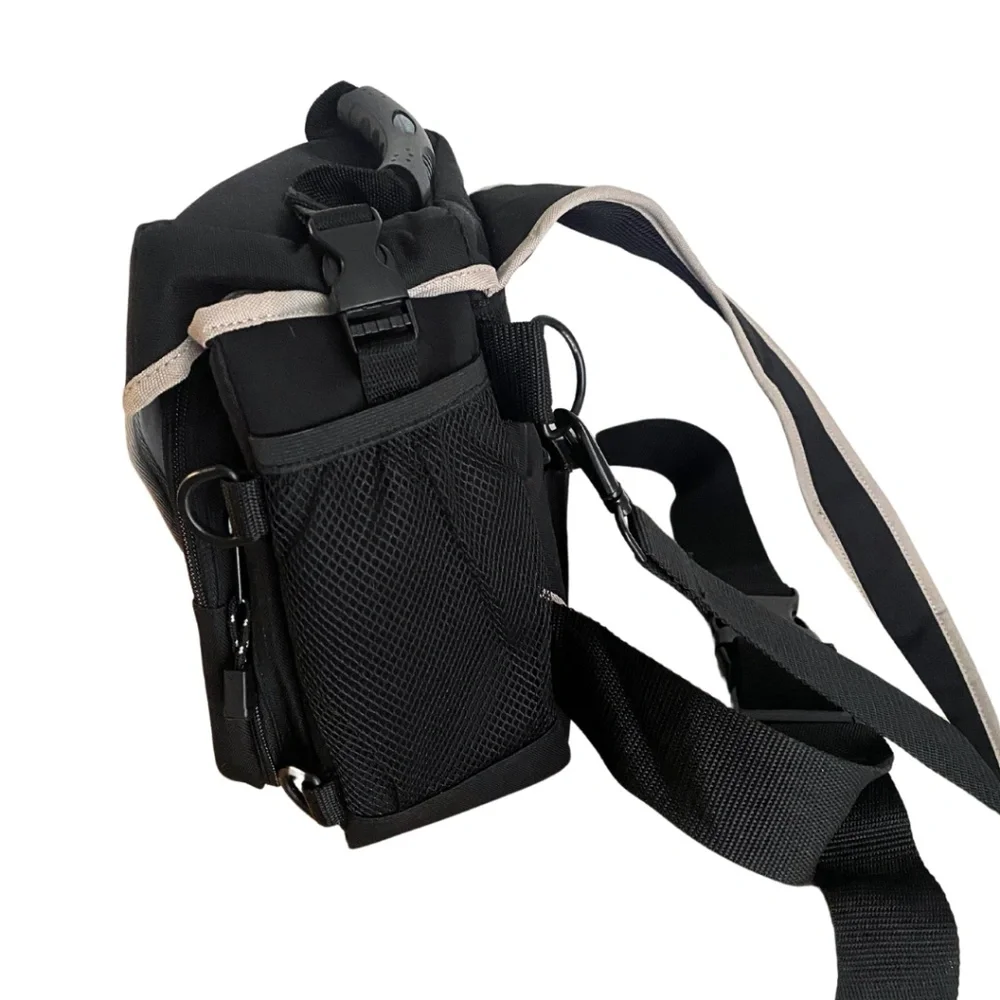 Adorama Camera Slinger Travel Bag Canvas with Reflective Details [Black]
